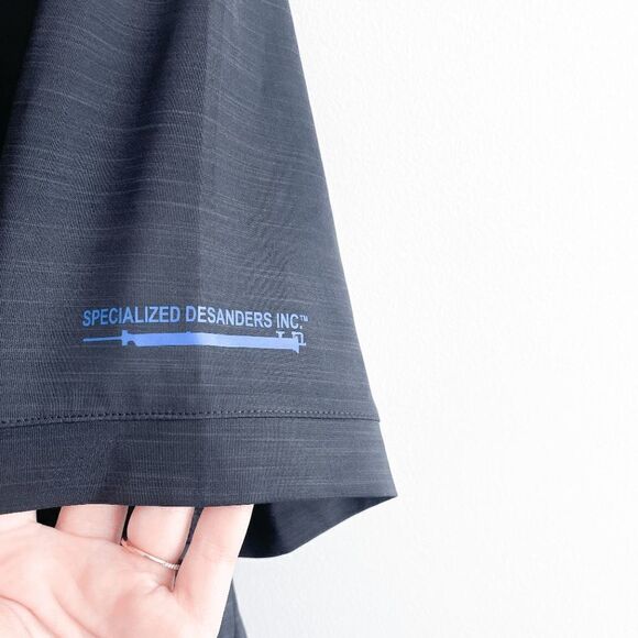 Callaway Opti-Dry Mens Polo Shirt Short Sleeve Black Large - Picture 7 of 7